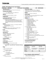 Toshiba PSLL0U-00M00D Datasheet