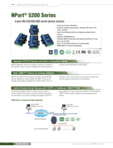 Moxa NPORT 5210-T Datasheet