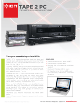 ION Audio TAPE 2 PC Datasheet