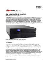IBM 6000 VA LCD 4U Datasheet
