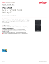 Fujitsu VFY:P2760PF021GB Datasheet
