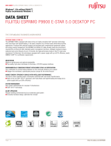 Fujitsu VFY:P9900PXH11DE/SP1 Datasheet