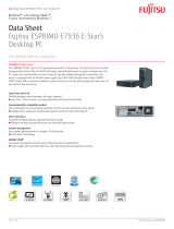 Fujitsu VFY:E7936PF031BE/KIT Datasheet
