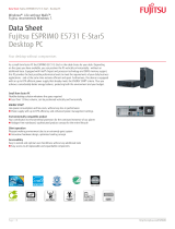 Fujitsu VFY:E5731PF041DE/BU2 Datasheet