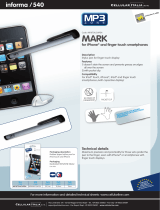 Cellular Line MP3ITOUCHPEN Datasheet