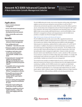 Avocent ACS6004DAC-001 Datasheet