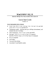 Jaton WINCOMM V.92 LX Datasheet