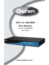 Gefen EXT-DVI-2-HDSDIPRO User manual