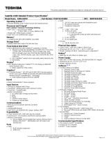 Toshiba PSAP3U-01900C Datasheet