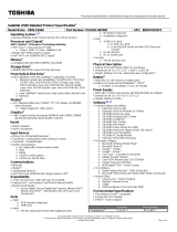 Toshiba U505-S2940 Datasheet