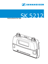 Sennheiser 500621 User manual