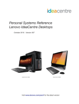 Lenovo IdeaCentre K320 User manual