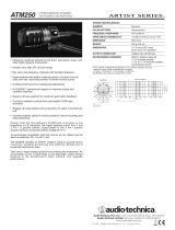 Audio-Technica ATM250 Datasheet