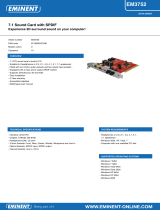 Eminent EM3752 Datasheet