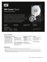 Western Digital Caviar Black WD7502AAEX User manual