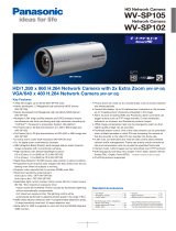 Panasonic WV-SP102 Datasheet