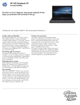 HP 625 User manual