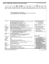 Lenovo VCJ2BUK Datasheet