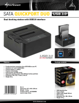 Sharkoon QuickPort DUO USB3.0 Datasheet