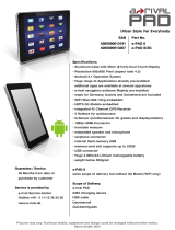 A-Rival NAV-PA80 DACH Datasheet