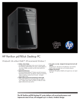 HP XS742EA Datasheet