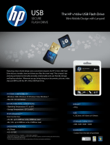 HP Brand License USB Flash Memory series Datasheet