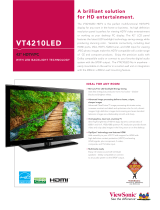 ViewSonic VT4210-LED Datasheet