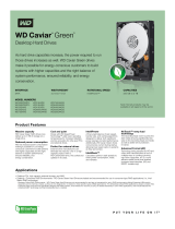 Western Digital WD CAVIAR GREEN Owner's manual