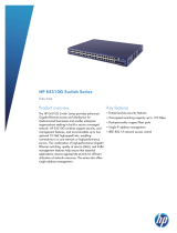 HP JF847A Datasheet