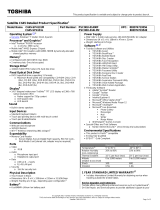 Toshiba C645-SP4163M Datasheet