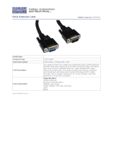 Cables Direct CDEX-805K Datasheet