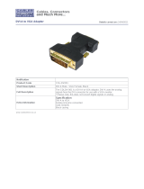 Cables Direct CDL-DV001 Datasheet