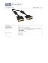 Cables Direct CDL-DV104-5M Datasheet