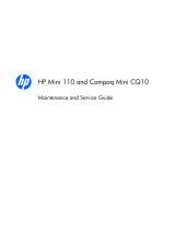HP CQ10 User manual