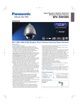 Panasonic WV-SW395E Datasheet