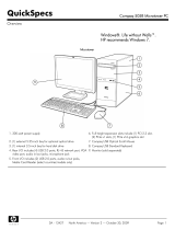 HP 505B - Microtower PC Datasheet