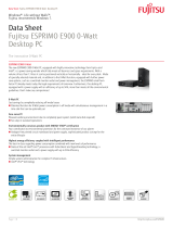 Fujitsu VFY:E0900PXG11BE Datasheet