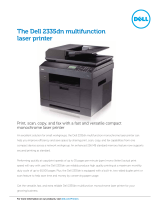 Dell 2335dn - Multifunction Monochrome Laser Printer B/W Datasheet
