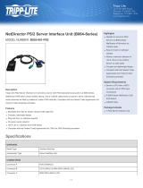 Tripp Lite NetDirector PS/2 Server Interface Unit (B064-Series) Datasheet