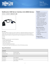 Tripp Lite B055-001-USB Datasheet