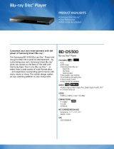 Samsung BD-D5300/ZA User manual