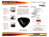 Energizer CAPW2BODE Datasheet