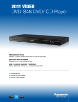 Panasonic DVD-S48 Datasheet
