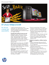 HP Workstation Z800 Datasheet