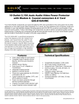 GoldX GXS-810AVMC Datasheet