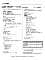 Toshiba L510-EZ1410 User manual