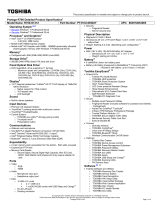 Toshiba R700-S1312 Datasheet