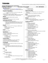 Toshiba R700-S1331 Datasheet