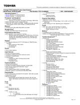 Toshiba R700-S1322W Datasheet