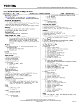 Toshiba M11-S3421 Datasheet